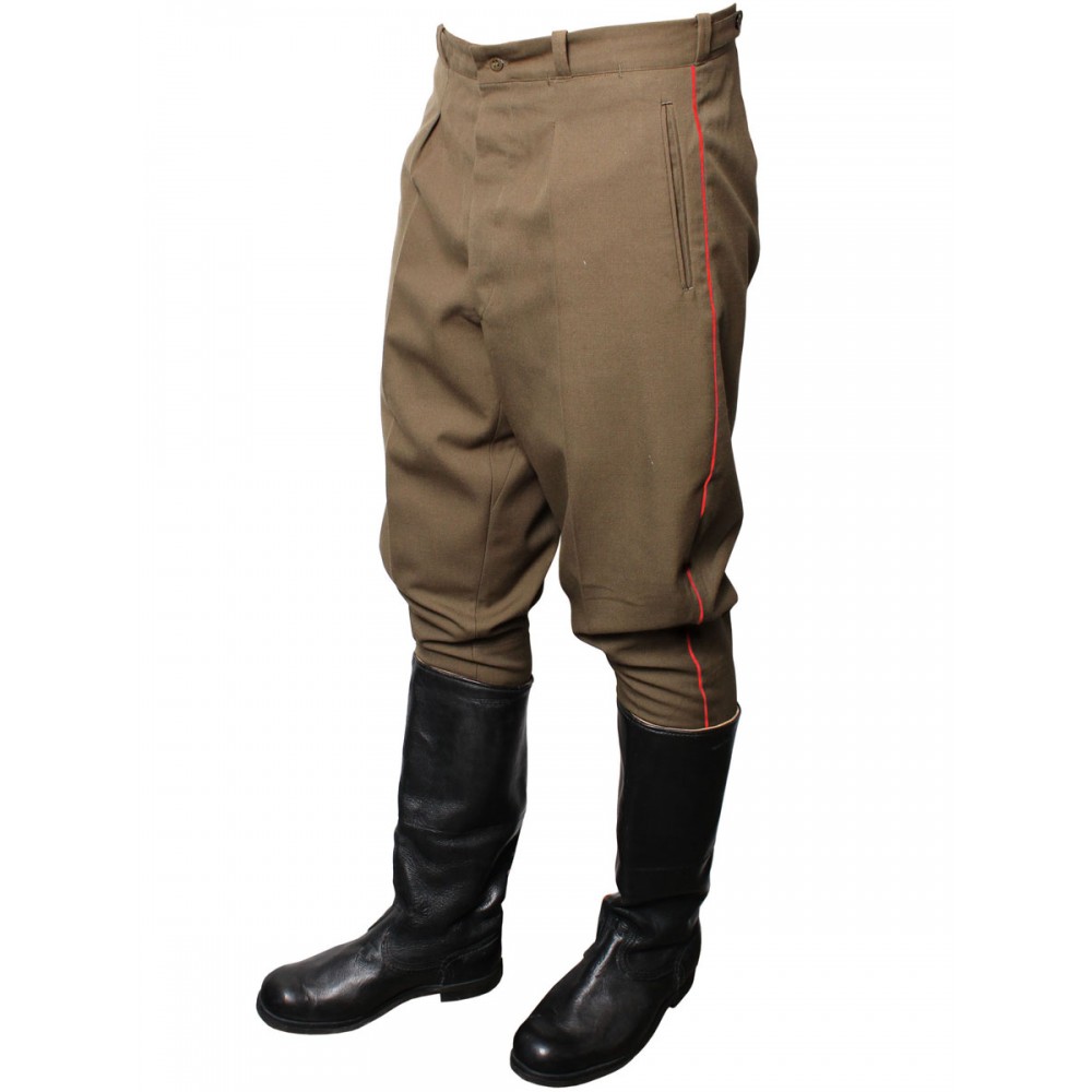 WW2 ソ連赤軍 歩兵科 将校用乗馬ズボン レプリカ WW2 ソ連赤軍 歩兵科 将校用乗馬ズボン レプリカ
